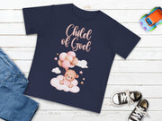 Child of God Short Sleeve Baby T-Shirt, Christian Shirt, Baby Shower Gift, Infant Faith Apparel, Nursery Decor - My Faith My Father