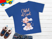 Child of God Short Sleeve Baby T-Shirt, Christian Shirt, Baby Shower Gift, Infant Faith Apparel, Nursery Decor - My Faith My Father