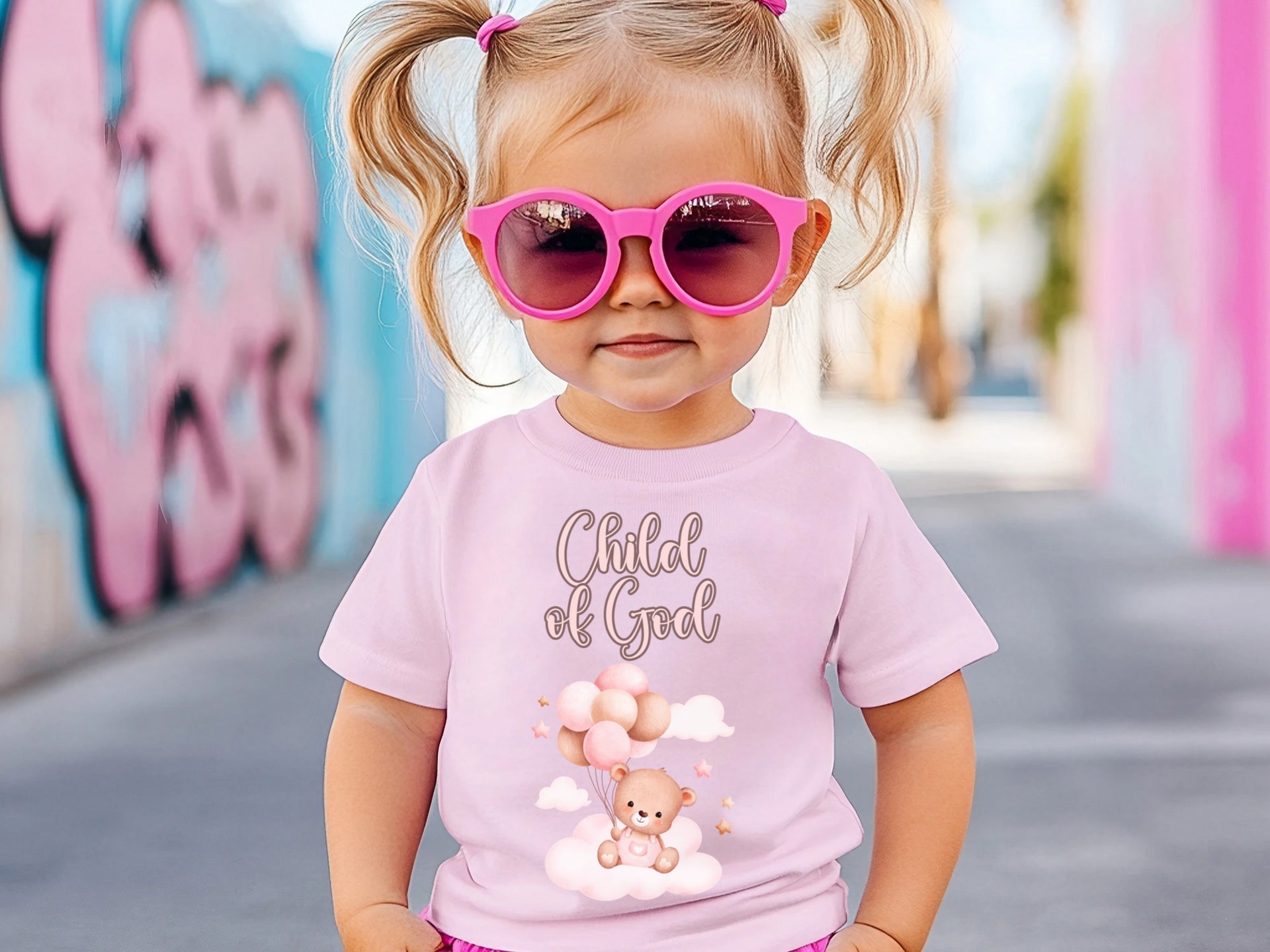 Child of God Short Sleeve Baby T-Shirt, Christian Shirt, Baby Shower Gift, Infant Faith Apparel, Nursery Decor - My Faith My Father