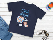 Child of God Baby T-Shirt, Faith-Based Kids Apparel, Religious Baby Gift, Cute Toddler Tee, Baby Shower Gift, Infant Short Sleeve Shirt - My Faith My Father