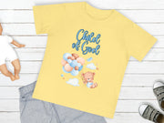 Child of God Baby T-Shirt, Faith-Based Kids Apparel, Religious Baby Gift, Cute Toddler Tee, Baby Shower Gift, Infant Short Sleeve Shirt - My Faith My Father