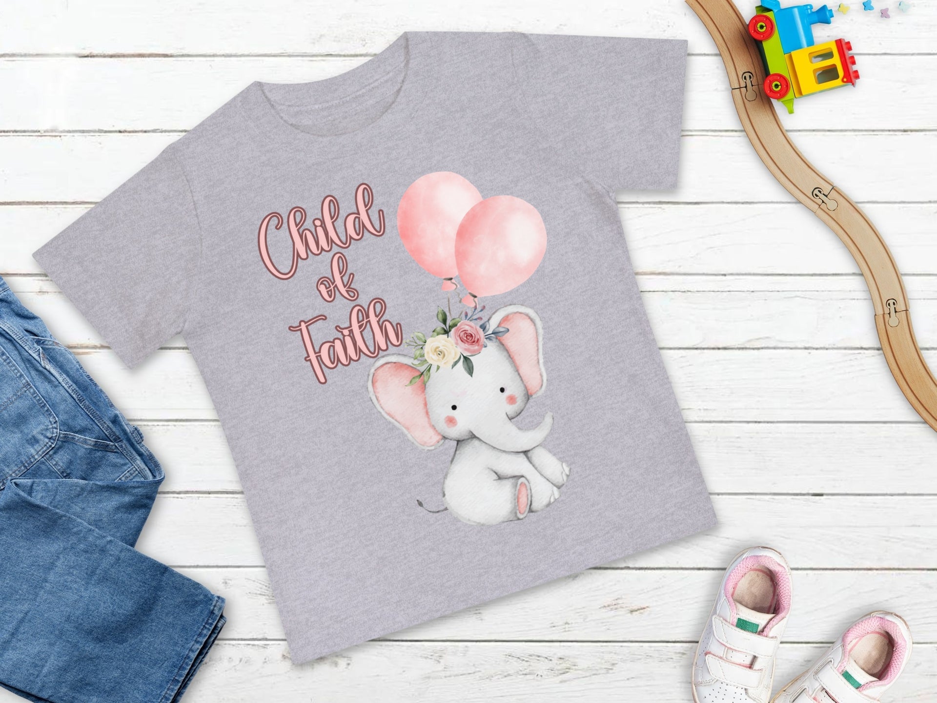 Child of Faith Tee, Baby Shower Gift, Toddler Outfit, Birthday Gift - My Faith My Father