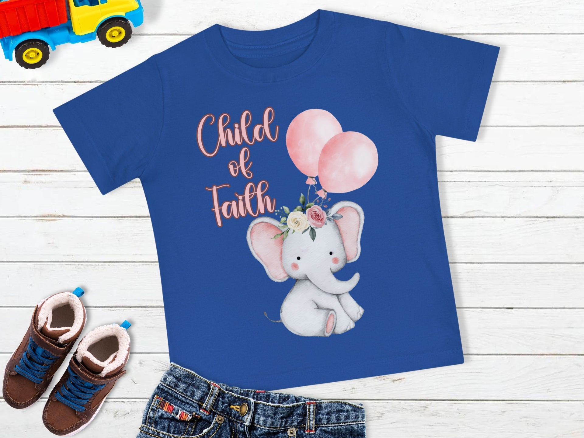 Child of Faith Tee, Baby Shower Gift, Toddler Outfit, Birthday Gift - My Faith My Father