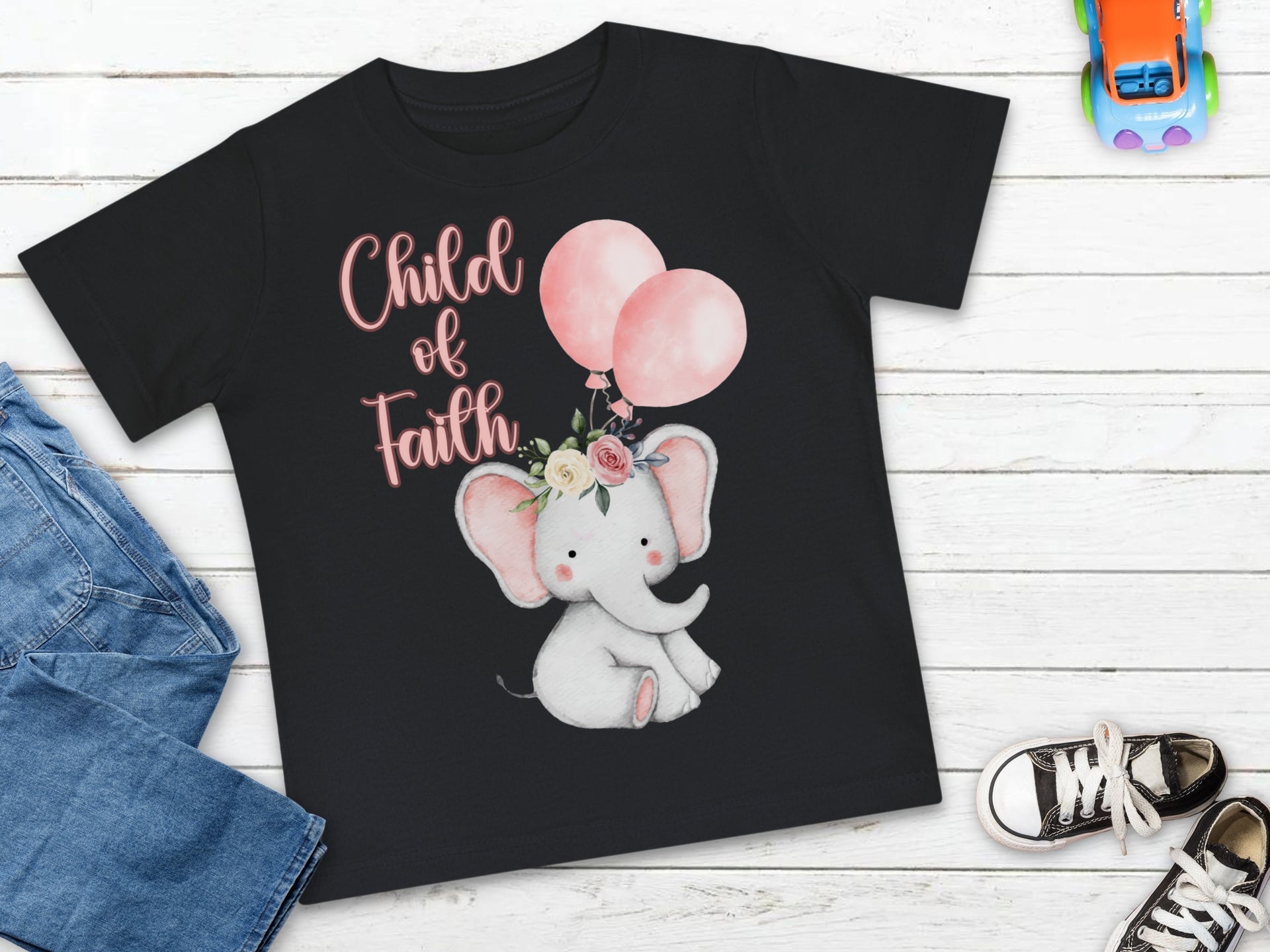 Child of Faith Tee, Baby Shower Gift, Toddler Outfit, Birthday Gift - My Faith My Father