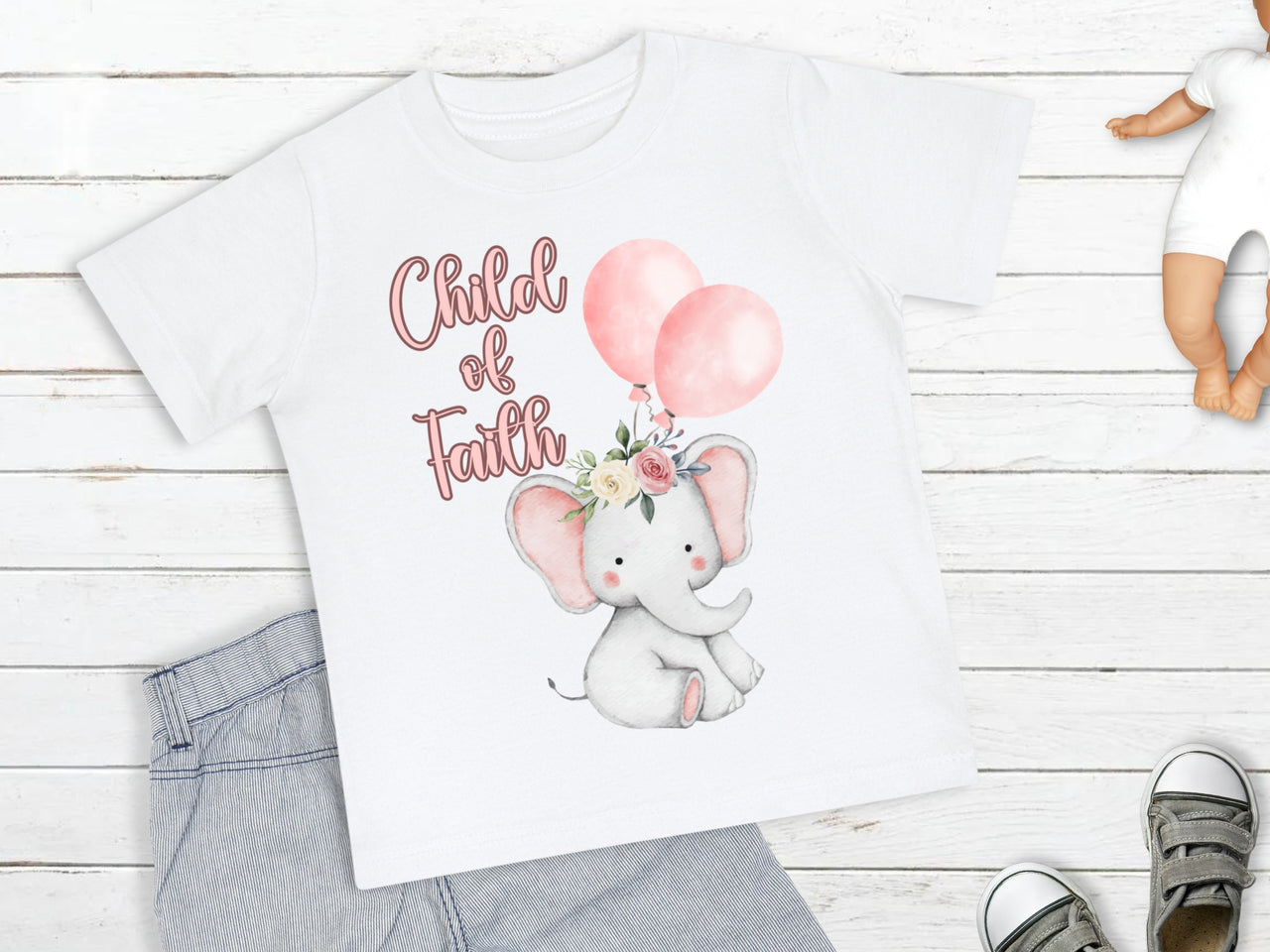 Child of Faith Tee, Baby Shower Gift, Toddler Outfit, Birthday Gift - My Faith My Father