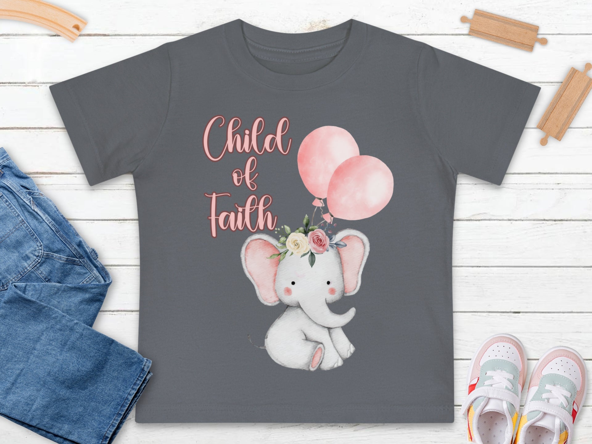 Child of Faith Tee, Baby Shower Gift, Toddler Outfit, Birthday Gift - My Faith My Father