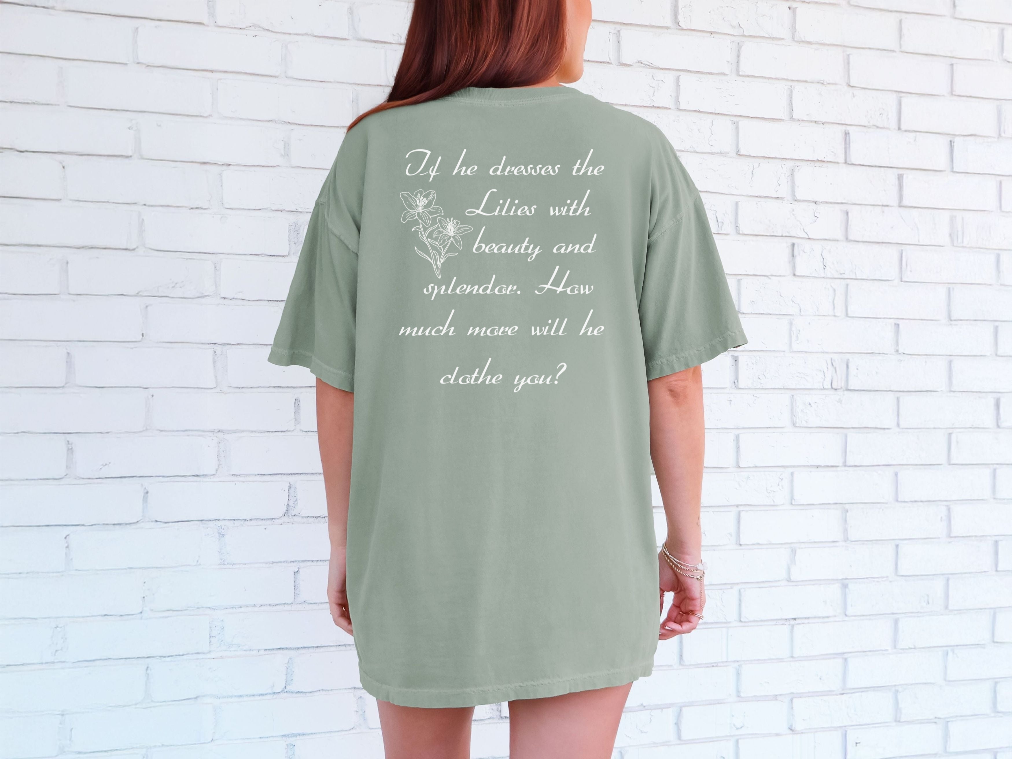 Lilies - Faith  Unisex Relaxed Fit T-Shirt