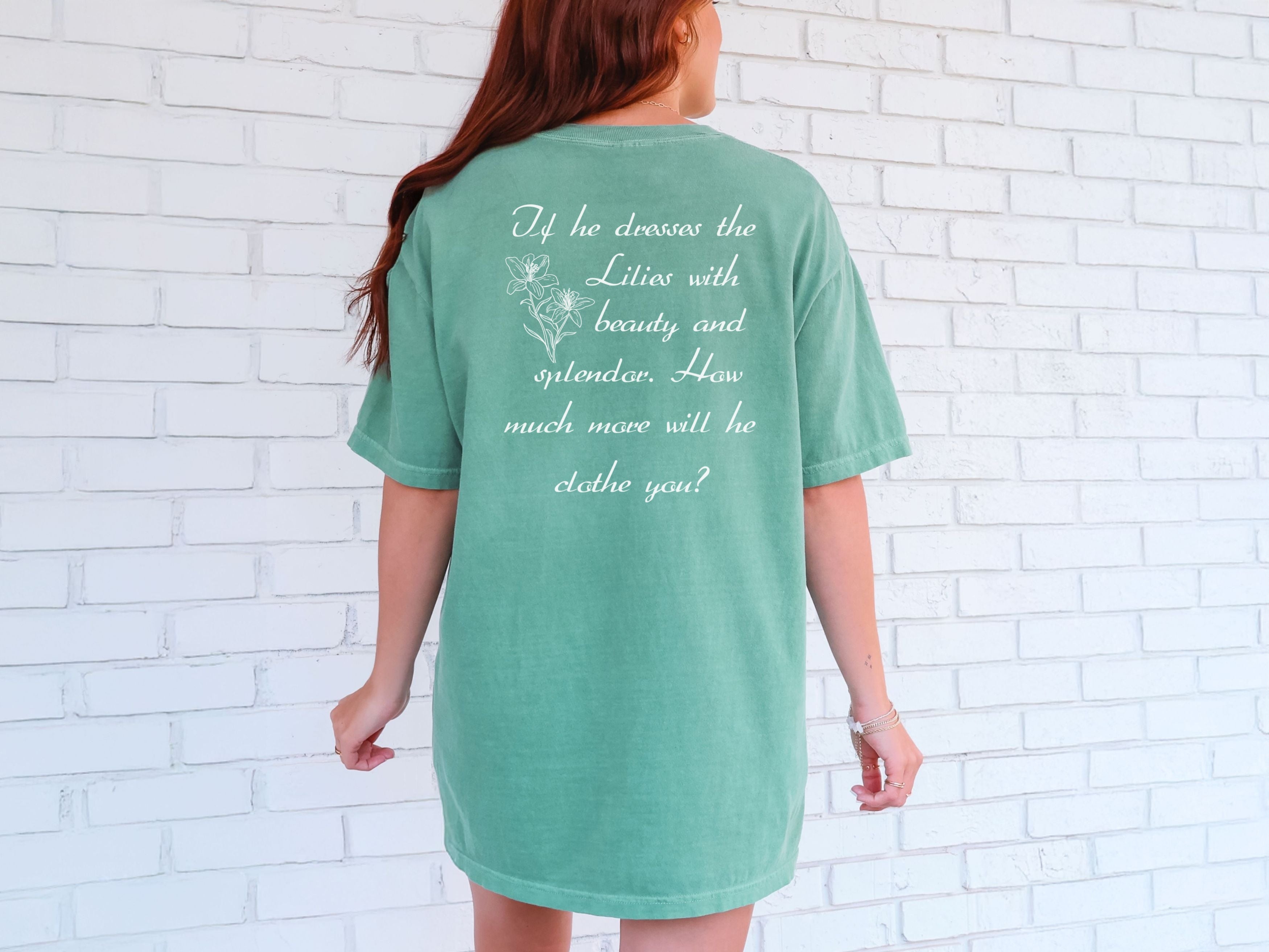 Lilies - Faith  Unisex Relaxed Fit T-Shirt