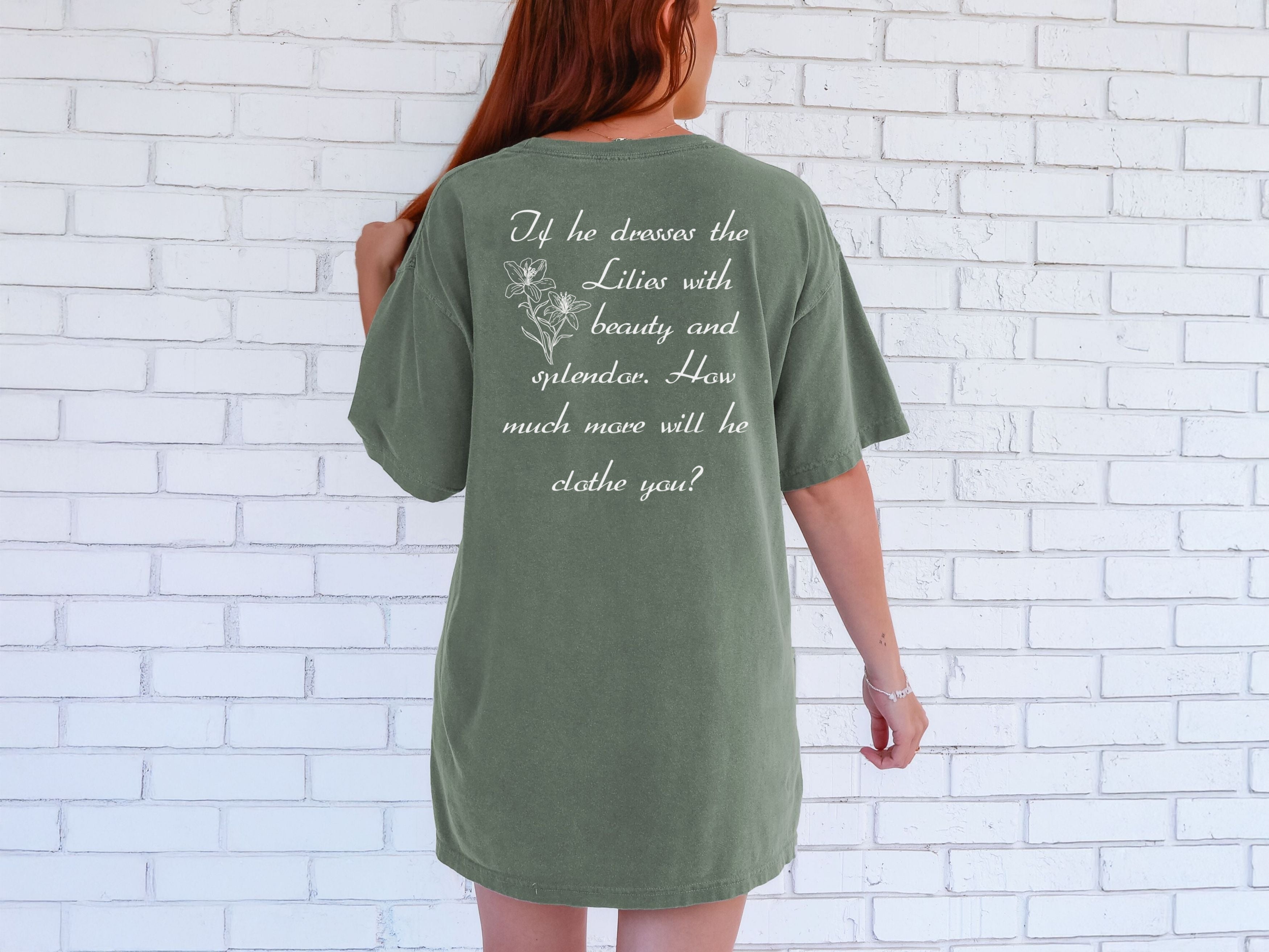 Lilies - Faith  Unisex Relaxed Fit T-Shirt