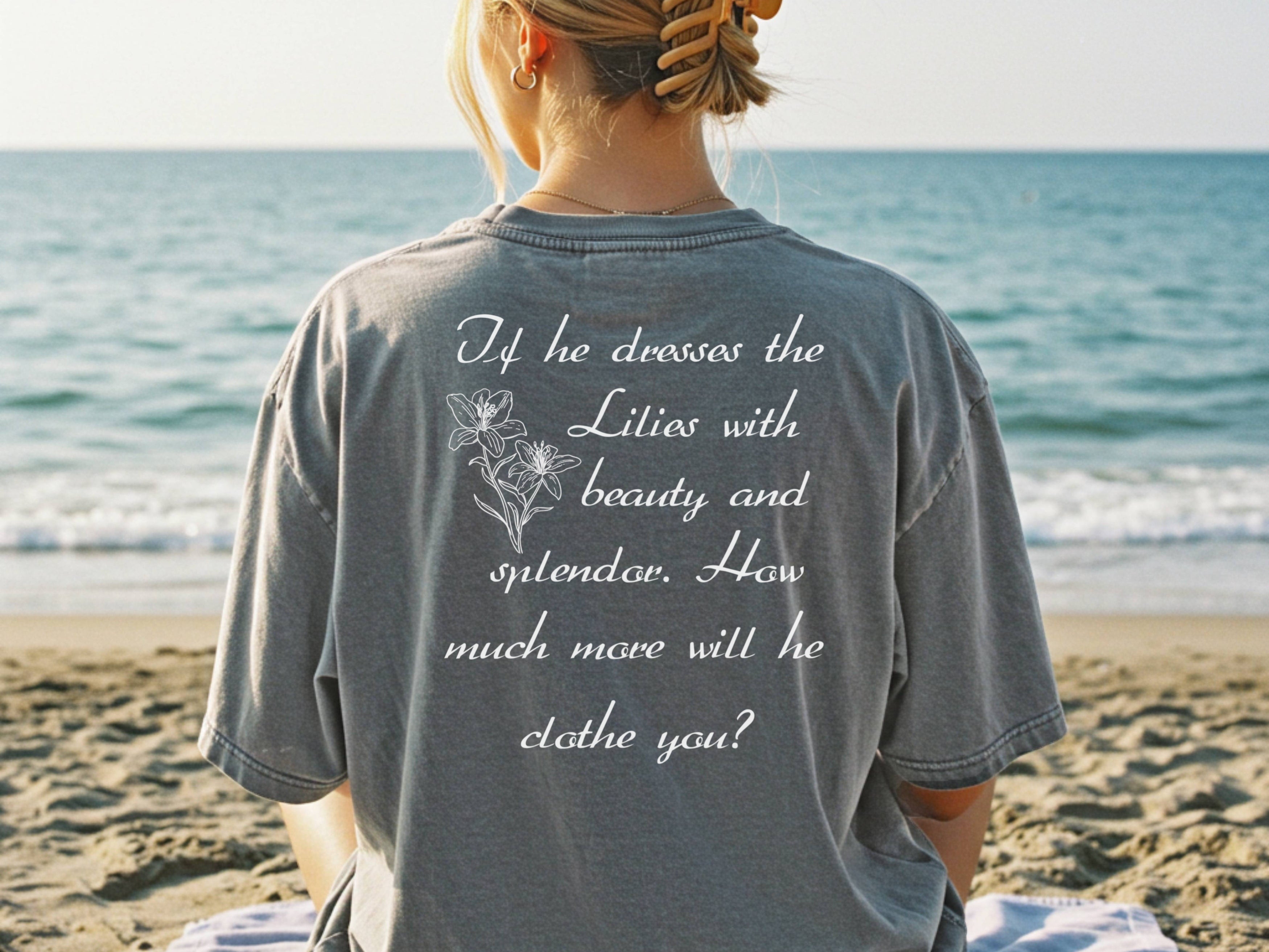 Lilies - Faith  Unisex Relaxed Fit T-Shirt