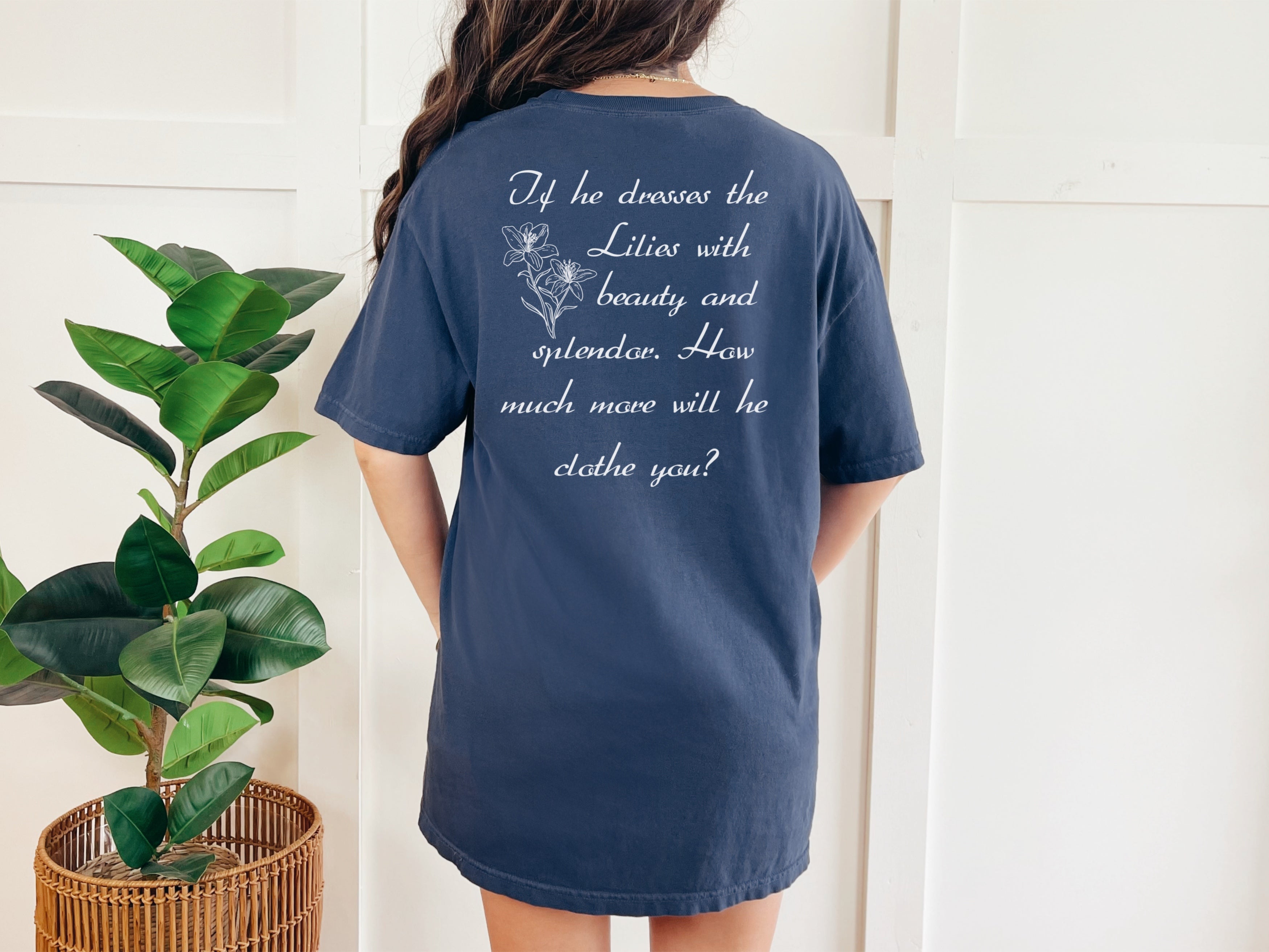 Lilies - Faith  Unisex Relaxed Fit T-Shirt