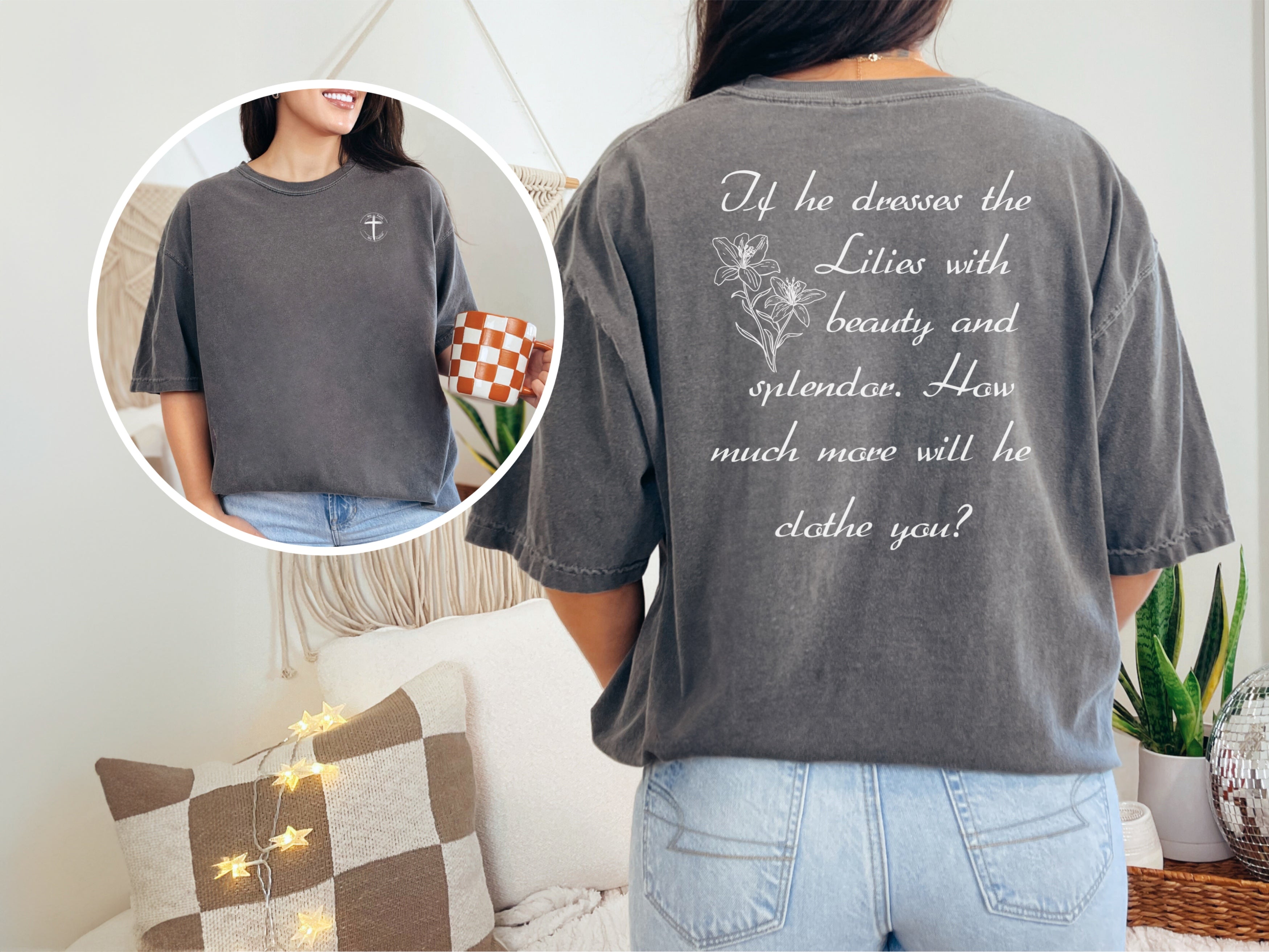 Lilies - Faith  Unisex Relaxed Fit T-Shirt