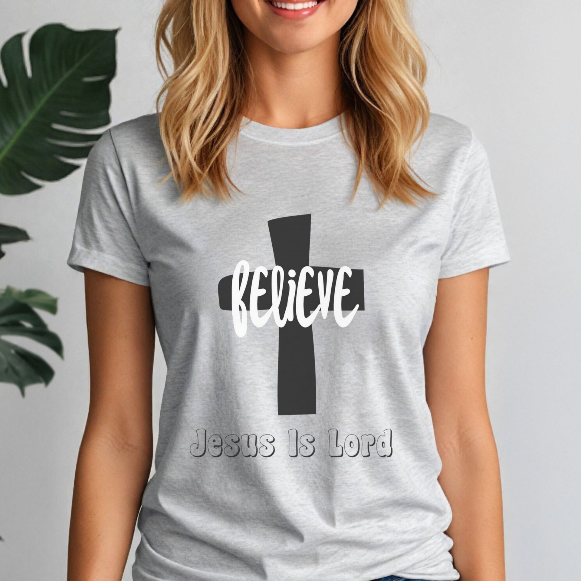 Believe Jesus is Lord Women's Tee - My Faith My Father