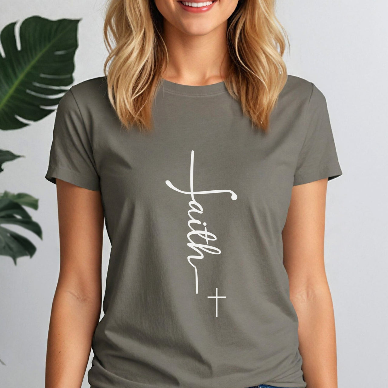 Faith + Cross Women's Tee - My Faith My Father