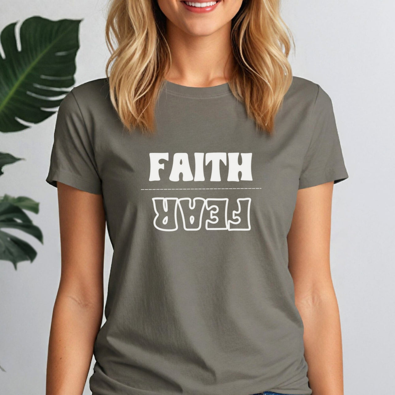 Faith Over Fear Women's Tee - My Faith My Father