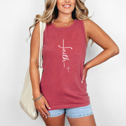 Faith +Cross Unisex Relaxed Fit Tank Top - My Faith My Father