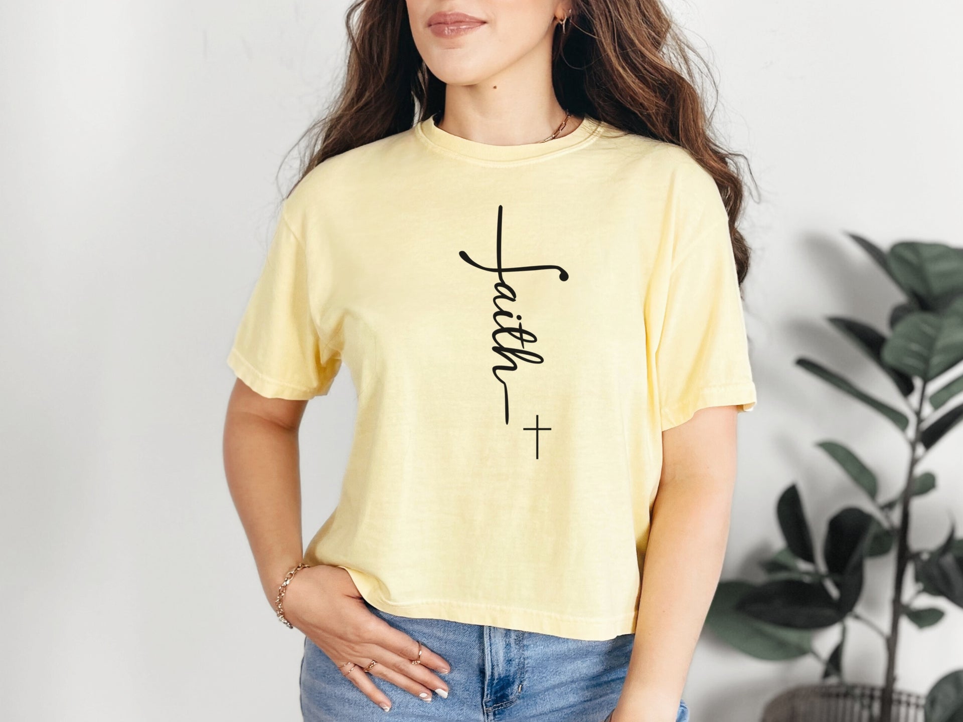 Faith + Cross Women's Boxy Tee - My Faith My Father