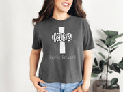 Believe Jesus Is Lord Women's Boxy Tee - My Faith My Father