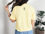 Cross With Faith Women's Boxy Tee - My Faith My Father