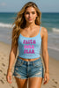 Faith Over Fear Women's Spaghetti Strap Tank Top - My Faith My Father