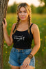 You Are Enough Women's Spaghetti Strap Tank Top - My Faith My Father