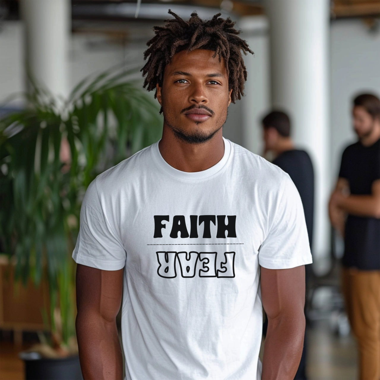 Faith Over Fear Unisex Relaxed Fit T-Shirt - My Faith My Father