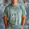 Pray + Cross Unisex Relaxed Fit T-Shirt