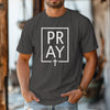 Pray + Cross Unisex Relaxed Fit T-Shirt