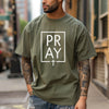 Pray + Cross Unisex Relaxed Fit T-Shirt