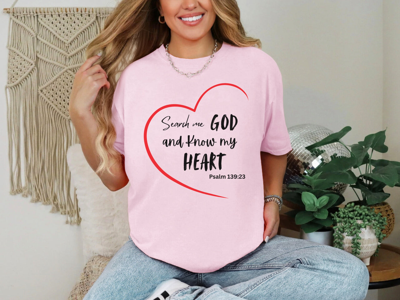 Search Me God Unisex Relaxed Fit T-Shirt - My Faith My Father