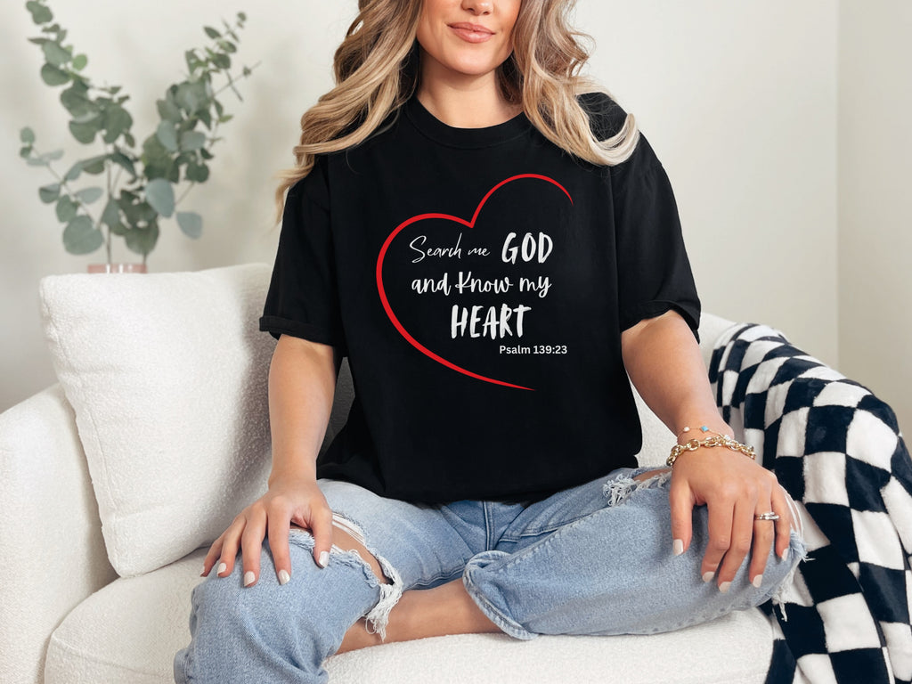 Search Me God Unisex Relaxed Fit T-Shirt