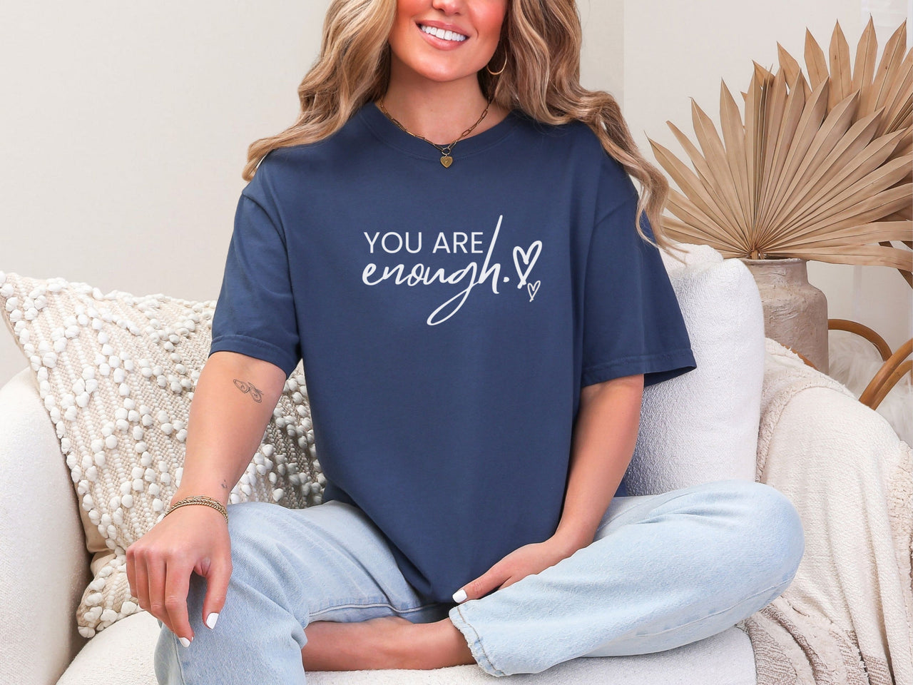 You Are Enough Unisex Relaxed Fit T-Shirt - My Faith My Father