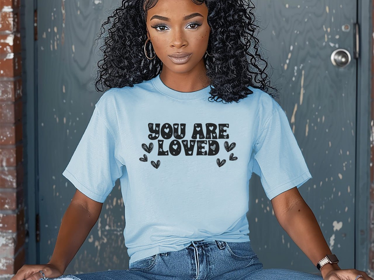You Are Loved Unisex Relaxed Fit T-Shirt - My Faith My Father