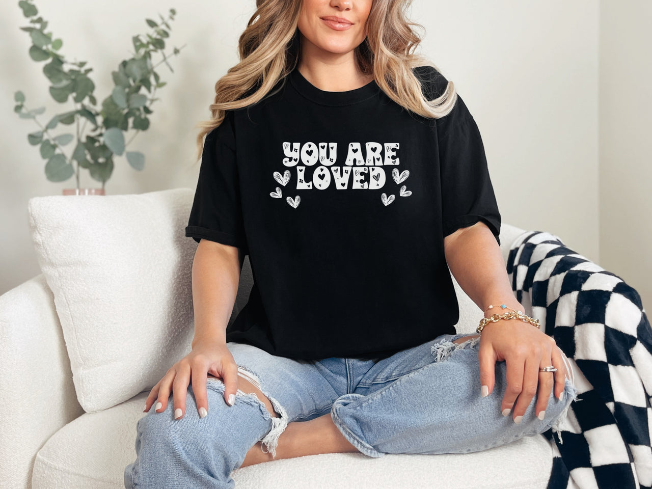 You Are Loved Unisex Relaxed Fit T-Shirt - My Faith My Father