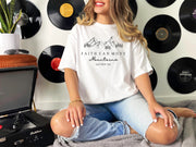 Faith Can Move Mountains Unisex Relaxed Fit T-Shirt - My Faith My Father