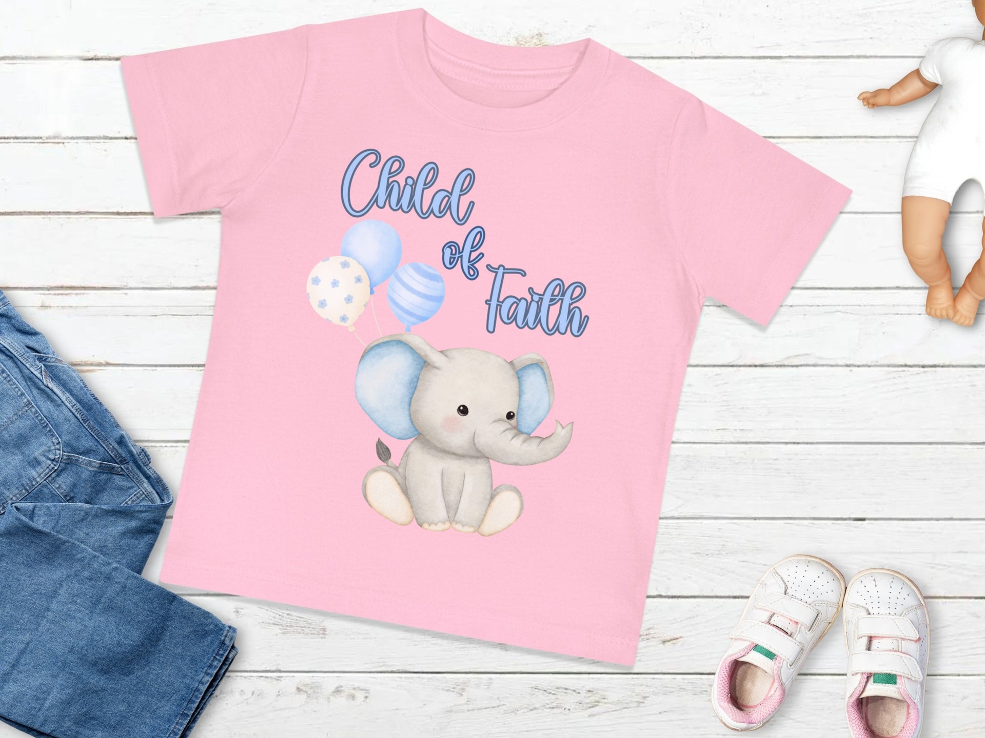 Child of Faith Baby T-Shirt - My Faith My Father