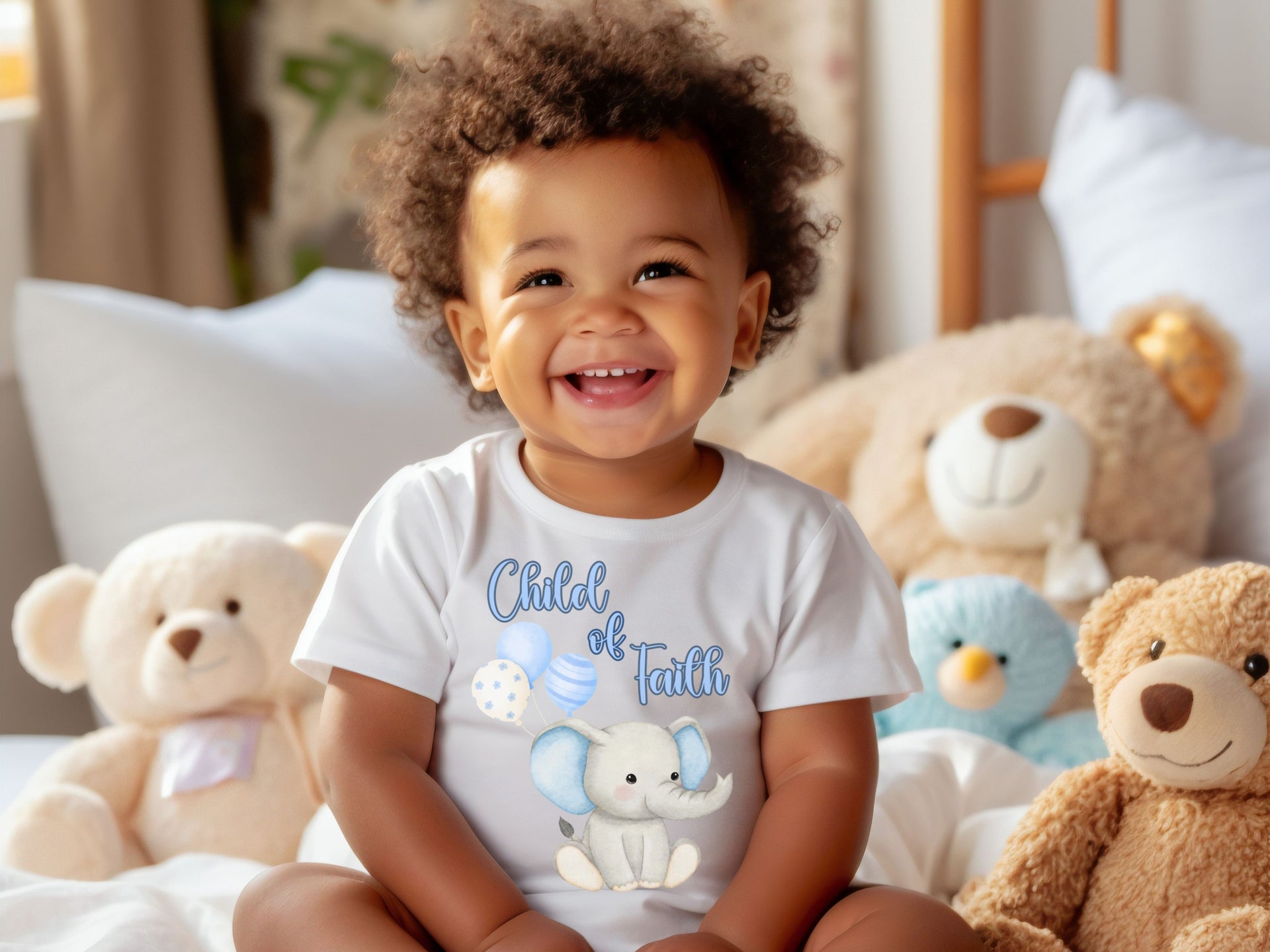 Child of Faith Baby T-Shirt - My Faith My Father