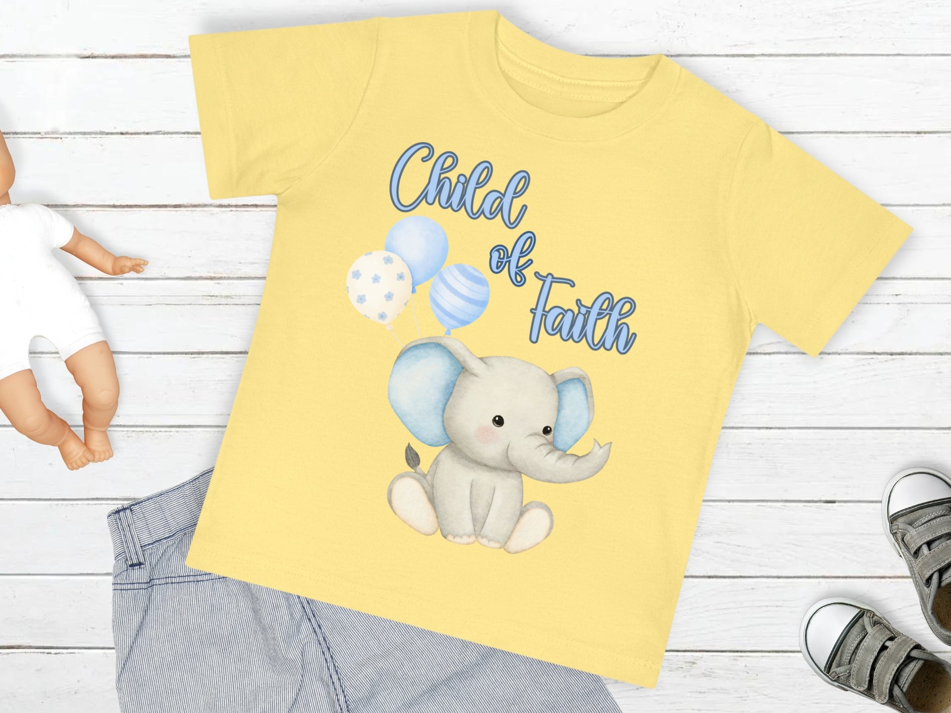 Child of Faith Baby T-Shirt - My Faith My Father