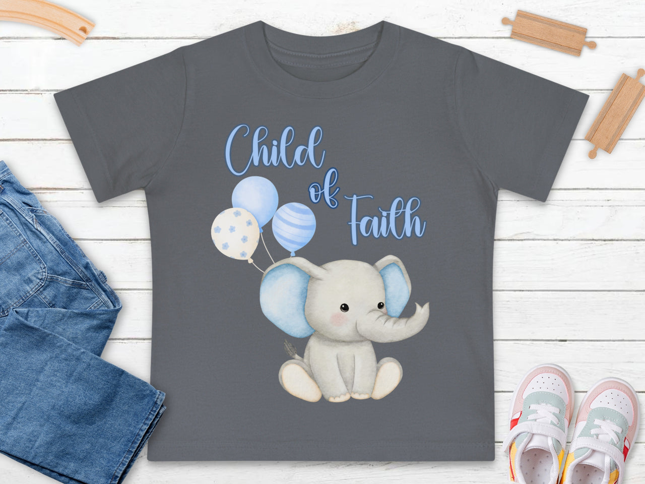 Child of Faith Baby T-Shirt - My Faith My Father