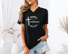 Pray Over It, Pray On It, Pray Through It Unisex V-Neck T-Shirt