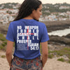 Isaiah 54:17 No Weapon Formed Against Me Unisex V-Neck T-Shirt