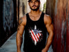 Flag Wrapped Cross – True-to-Size Unisex Tank Top