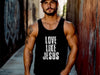 Love Like Jesus True - to -Size Unisex Tank Top