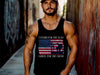 I Stand for the Flag, I Kneel for the Cross Unisex True-to-Size Tank Top