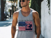 I Stand for the Flag, I Kneel for the Cross Unisex True-to-Size Tank Top - My Faith My Father