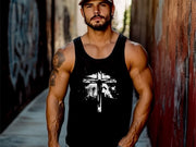 Jesus On Cross Unisex True-to-Size Tank Top - My Faith My Father