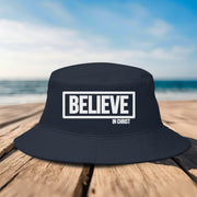 Believe In Christ Bucket Hat, Inspiring Fashion Accessory, Perfect Gift for Summer, Festivals, and Outdoor Adventures, Believe - My Faith My Father