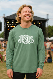 Jesus Unisex Relaxed Fit Long Sleeve T-Shirt - My Faith My Father