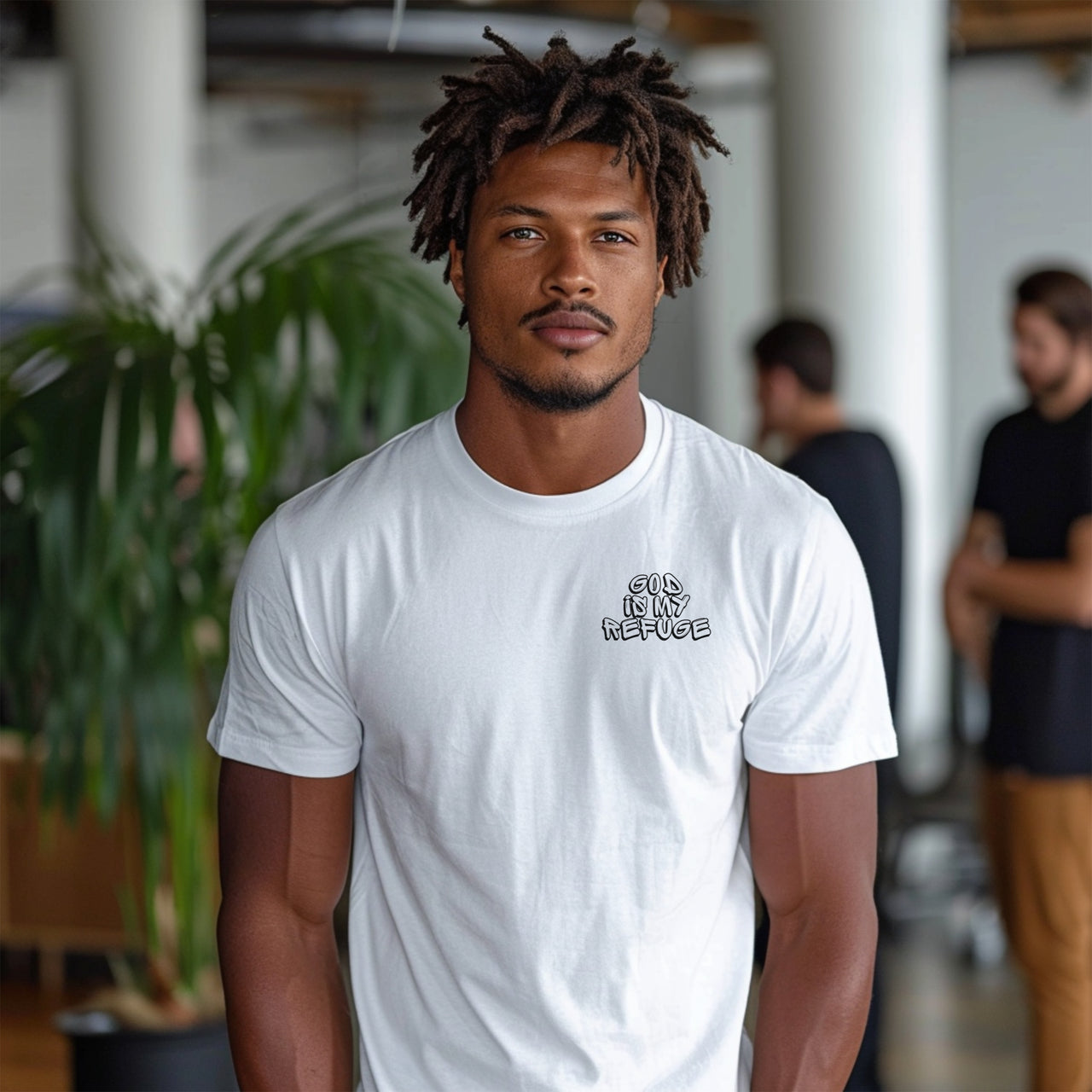 God is My Refuge Unisex Relaxed Fit T-Shirt - My Faith My Father