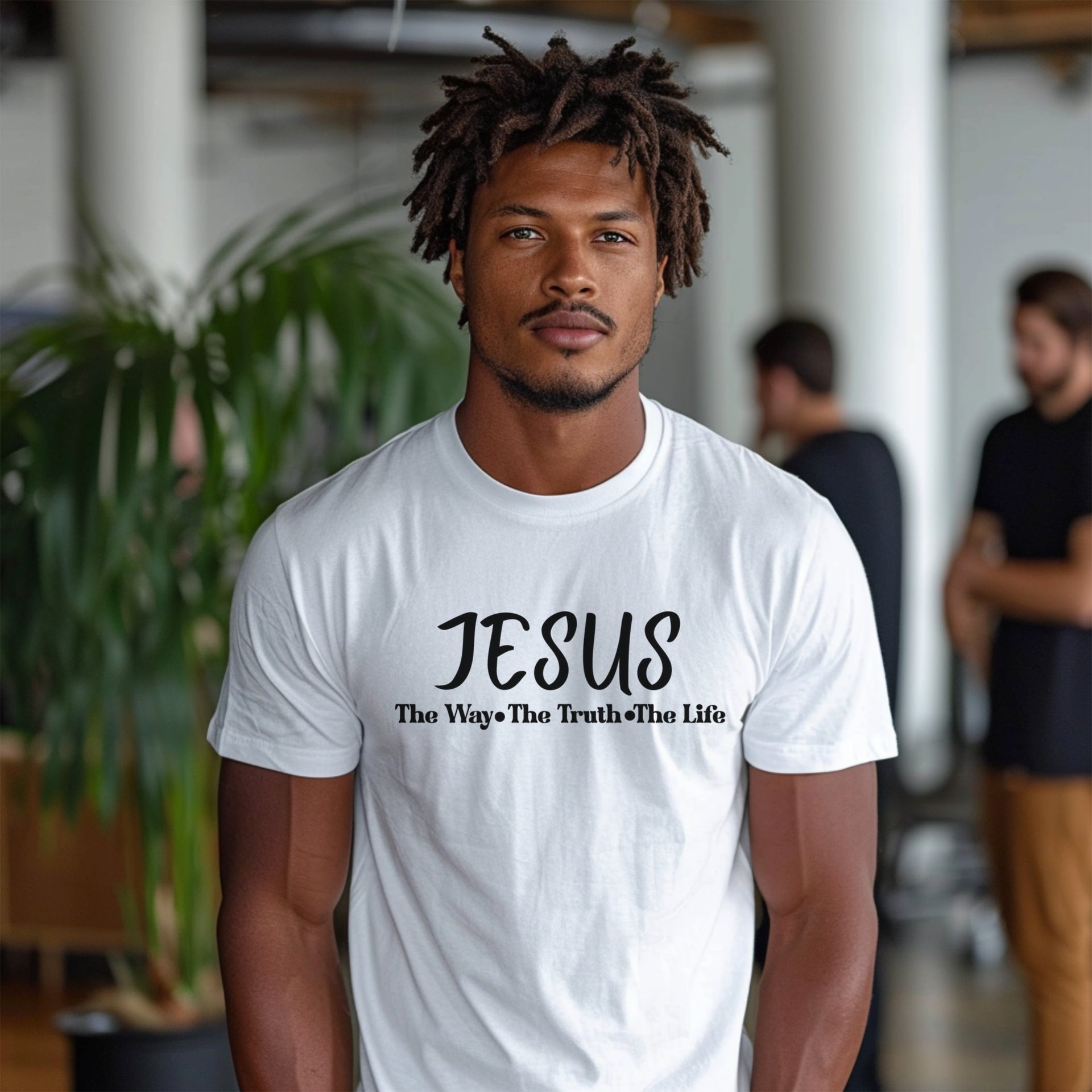 Jesus The Way, The Truth, The Life Unisex Relaxed Fit T-Shirt - My Faith My Father